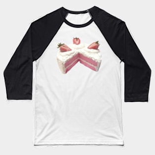 strawberry cake Baseball T-Shirt